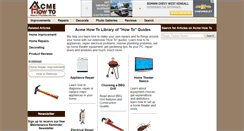 Desktop Screenshot of acmehowto.com